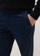Blue Regular Fit Stretch Cotton Chino Trousers_4