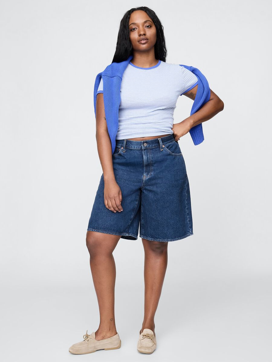 Blue Denim Shorts_4