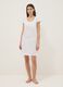 White organic cotton nightshirt with chest pocket_0