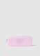 Pink silicone case with heart design_0