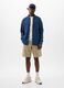 Relaxed-fit Bermuda shorts in stretch cotton_0
