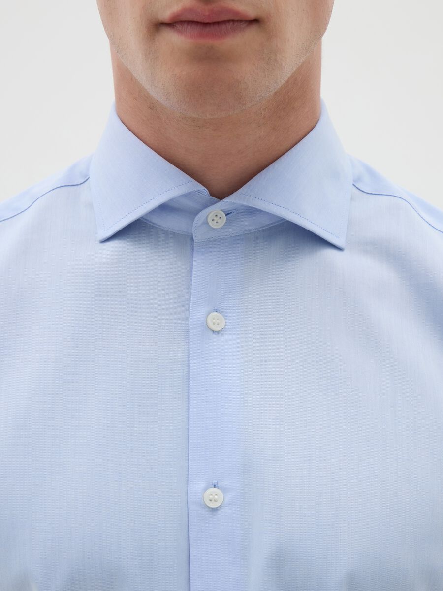 Slim-fit shirt in cotton_1