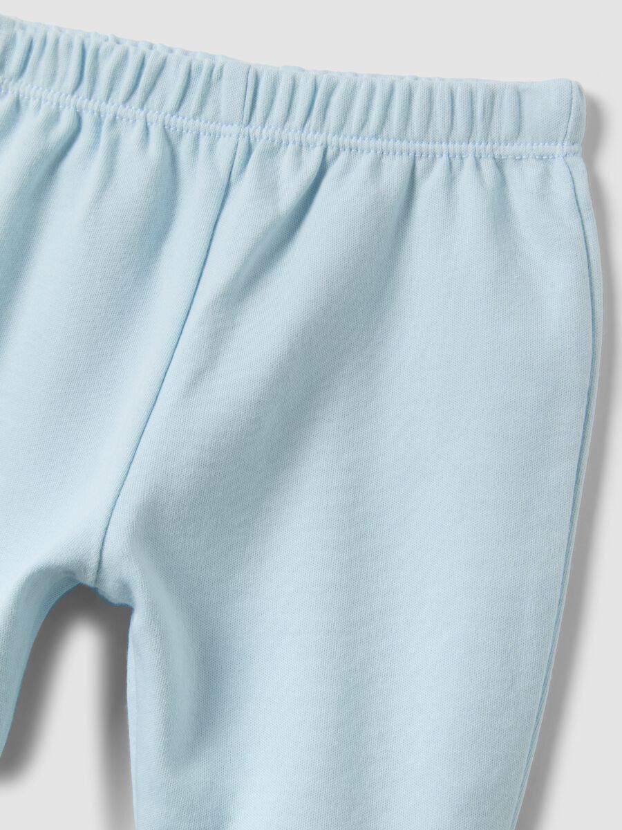 2-pack of organic cotton leggings in blue and white_3