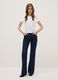 Blue Denim Bootcut Jeans_0