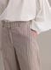 Pure cotton wide-leg chino trousers with multicolour stripes_3
