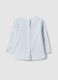 Baby girl's regular fit multicolour striped pure cotton sweater_1