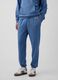 Cotton Blend Joggers with Logo_2