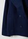 Blue Double-breasted Jacket, Regular Fit_5