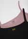 Pack of two stretch cotton vests in multicolour regular fit_5