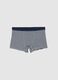Boys' regular fit multicolour striped stretch cotton boxer shorts_0