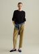 Knit pullover with raglan sleeves_0
