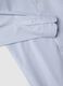 Multicolour striped slim fit shirt with French collar_5