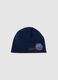 Blue stretch cotton toddler hat with Spiderman design_0
