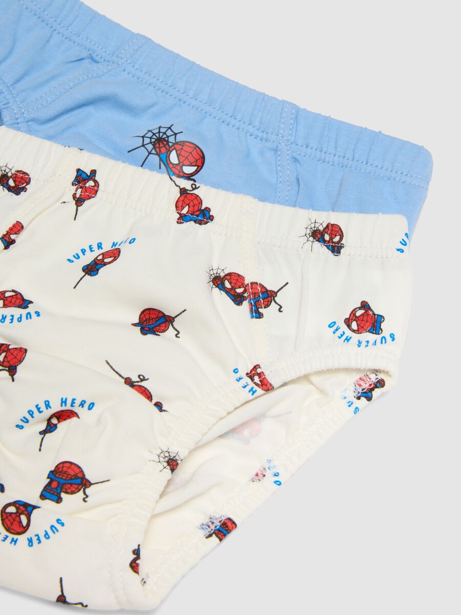 Multipack of pure cotton multicolour regular fit briefs for babies_3