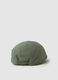 Green cap in blended Lyocell, viscose and linen_1