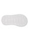 White sandals with velcro closure for girls_2