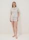 Regular-fit pure cotton grey pyjamas_0