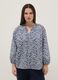 Multicolour pure cotton shirt, regular fit with patterns_0