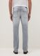 Slim fit stretch cotton grey jeans_2
