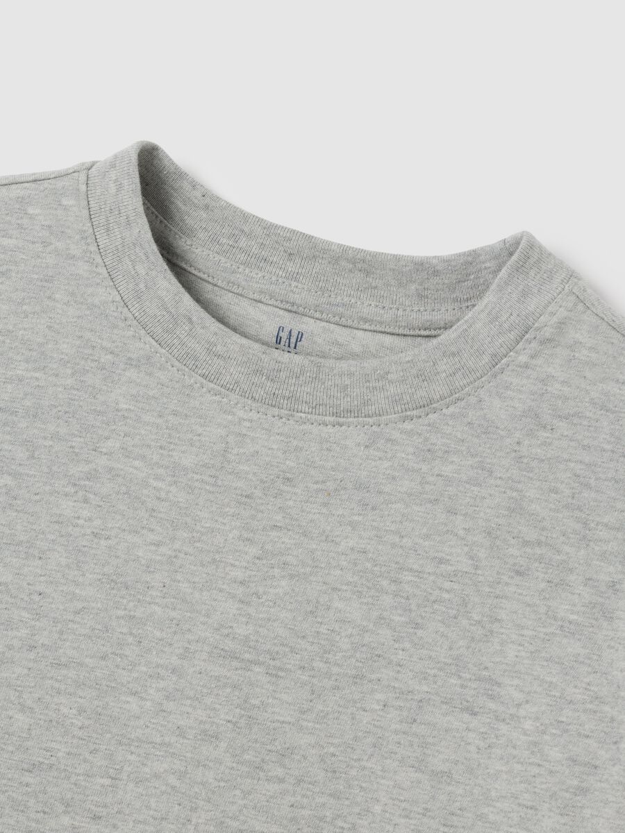 T-shirt regular fit in cotone_2