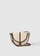 Multicolour crossbody bag with gold buckle and adjustable strap_0