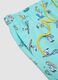 Blue swimsuit with Snoopy surf prints_5