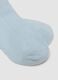Blue stretch cotton socks_2