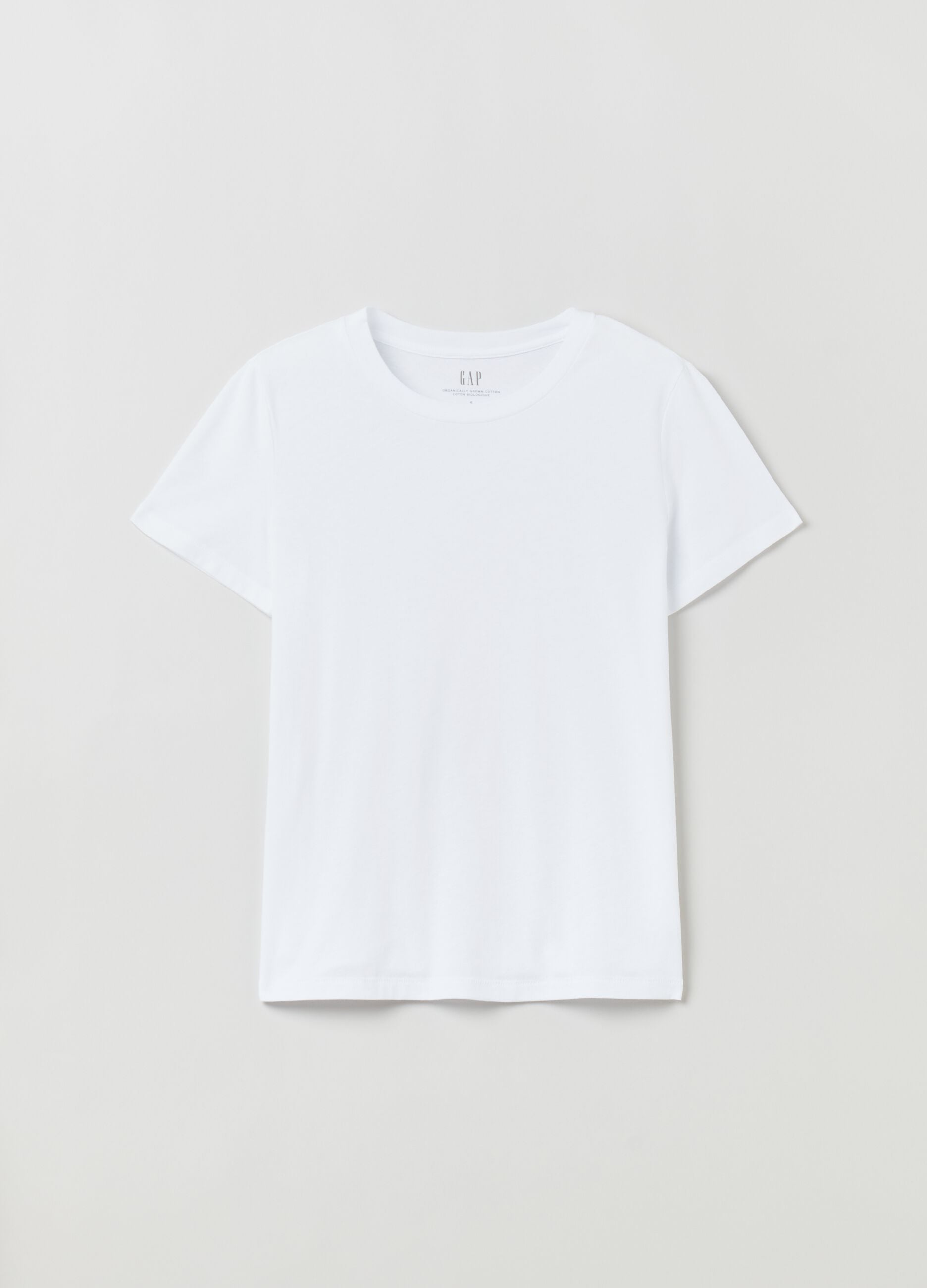 Cotton T-shirt with crew neck