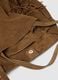 Brown Genuine Leather Shopper Bag with Fringes_2