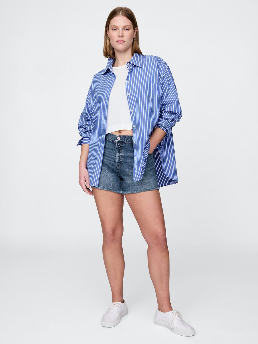 Blue Denim Shorts_4