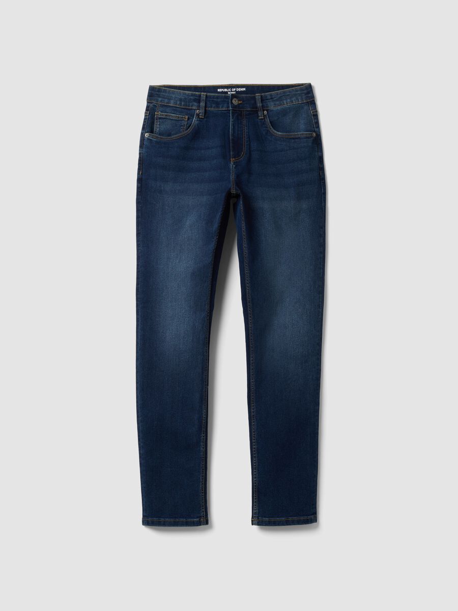 skinny-fit stretch cotton denim jeans_0