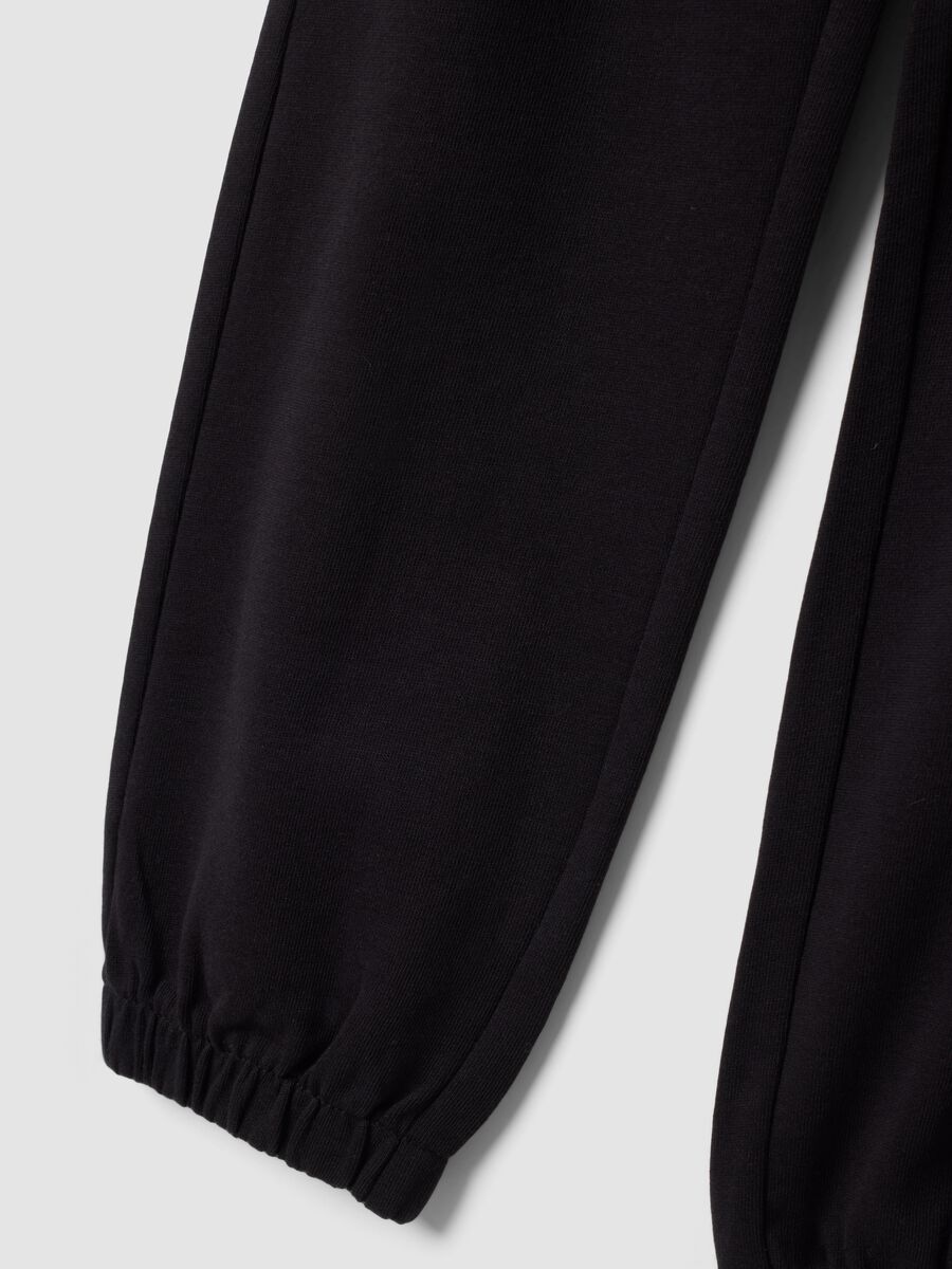 Black organic cotton joggers_3