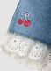 Pure cotton shorts with embroidery_3