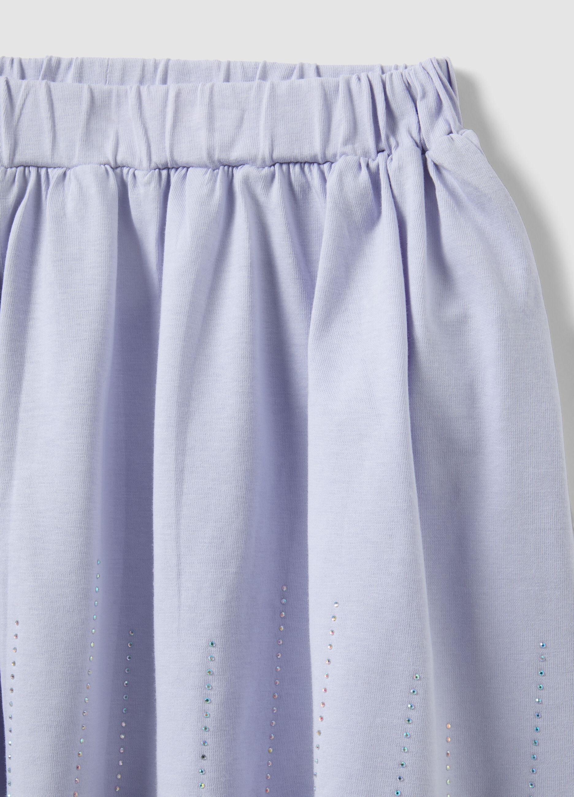 Girls&rsquo; multicolour stretch-cotton set with Frozen print