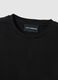 Black crew-neck long sleeve regular fit top_5