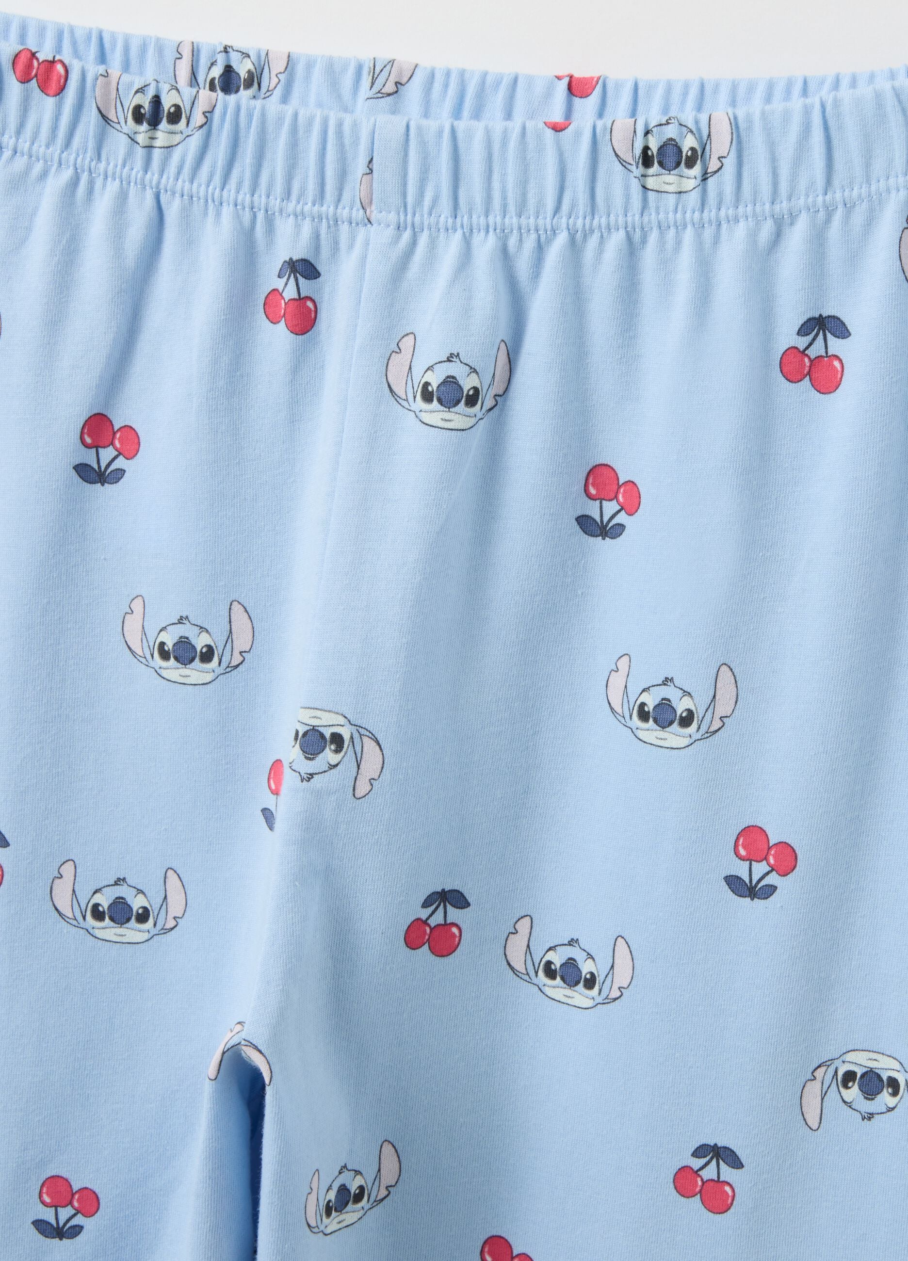 Girl's multicolour pyjamas in pure cotton regular fit with print