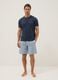 Multicolour pure cotton regular fit short pyjamas_0