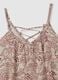 Women's jumpsuit in pure viscose multicolor wide fit_5