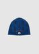 Blue elasticated cotton child&rsquo;s hat with Mickey Mouse print_0