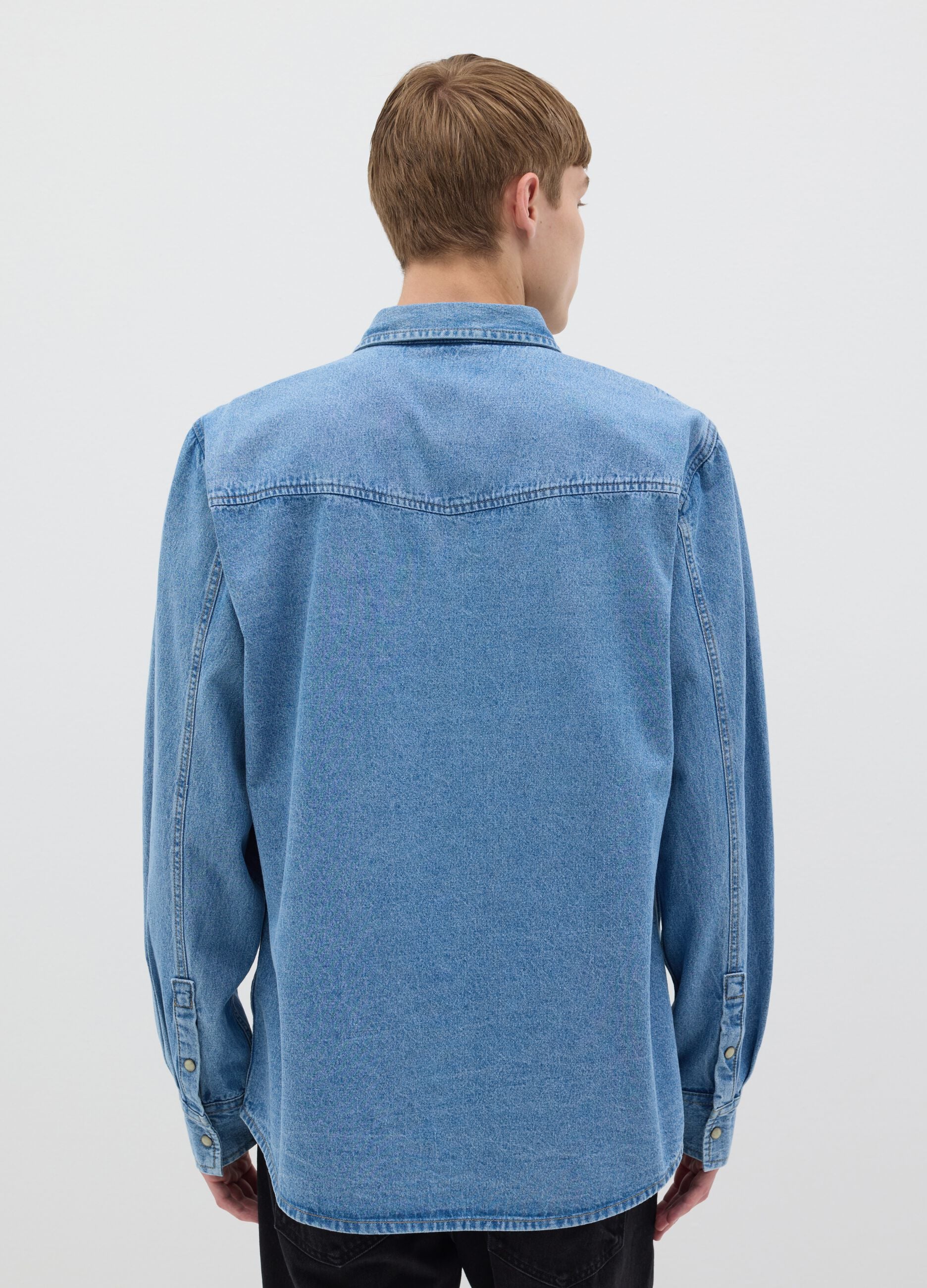 Cowboy shirt in denim