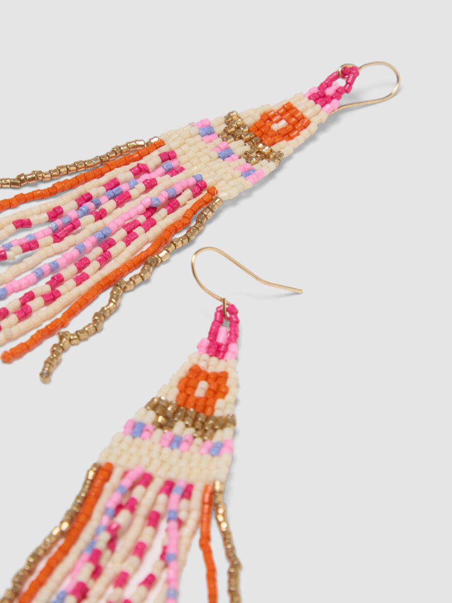 Orecchini con perline multicolor_2