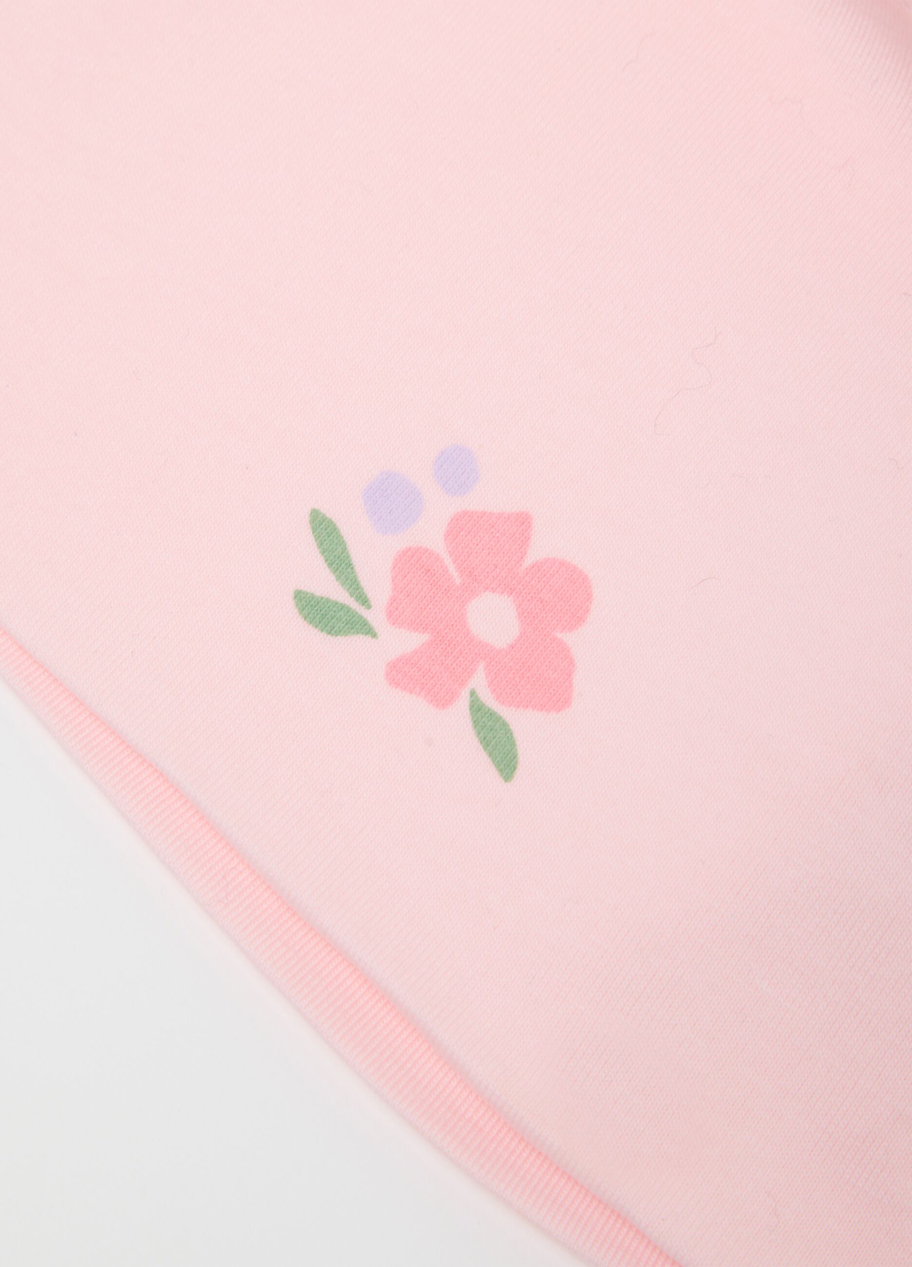 Pack of stretch cotton caps for girls