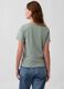 Crew Neck Pure Cotton T-shirt Regular Fit_3