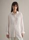 Multicolour striped linen blend regular fit shirt_2