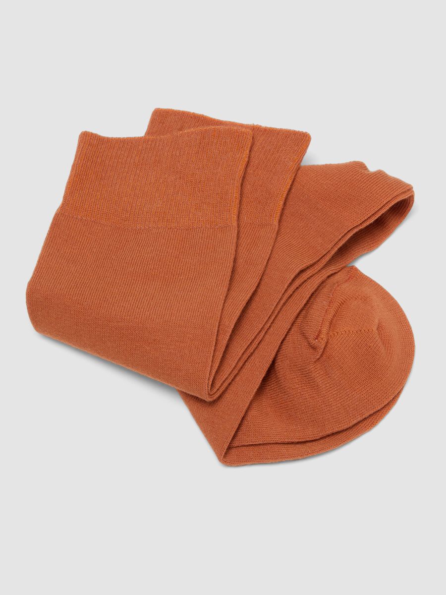 Bipack di calze midi multicolor in cotone elasticizzato_2