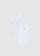 Two-pack white pure cotton girl vests with Minnie prints_0