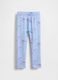 Blue leggings with colourful bows_0