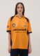 Orange short-sleeve polo shirt, regular fit_2