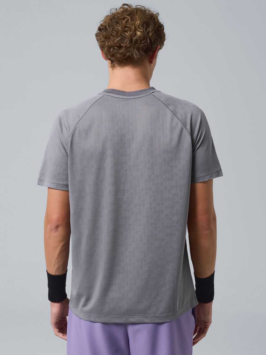 ALTAVIA COURT grey technical sports T-shirt_3