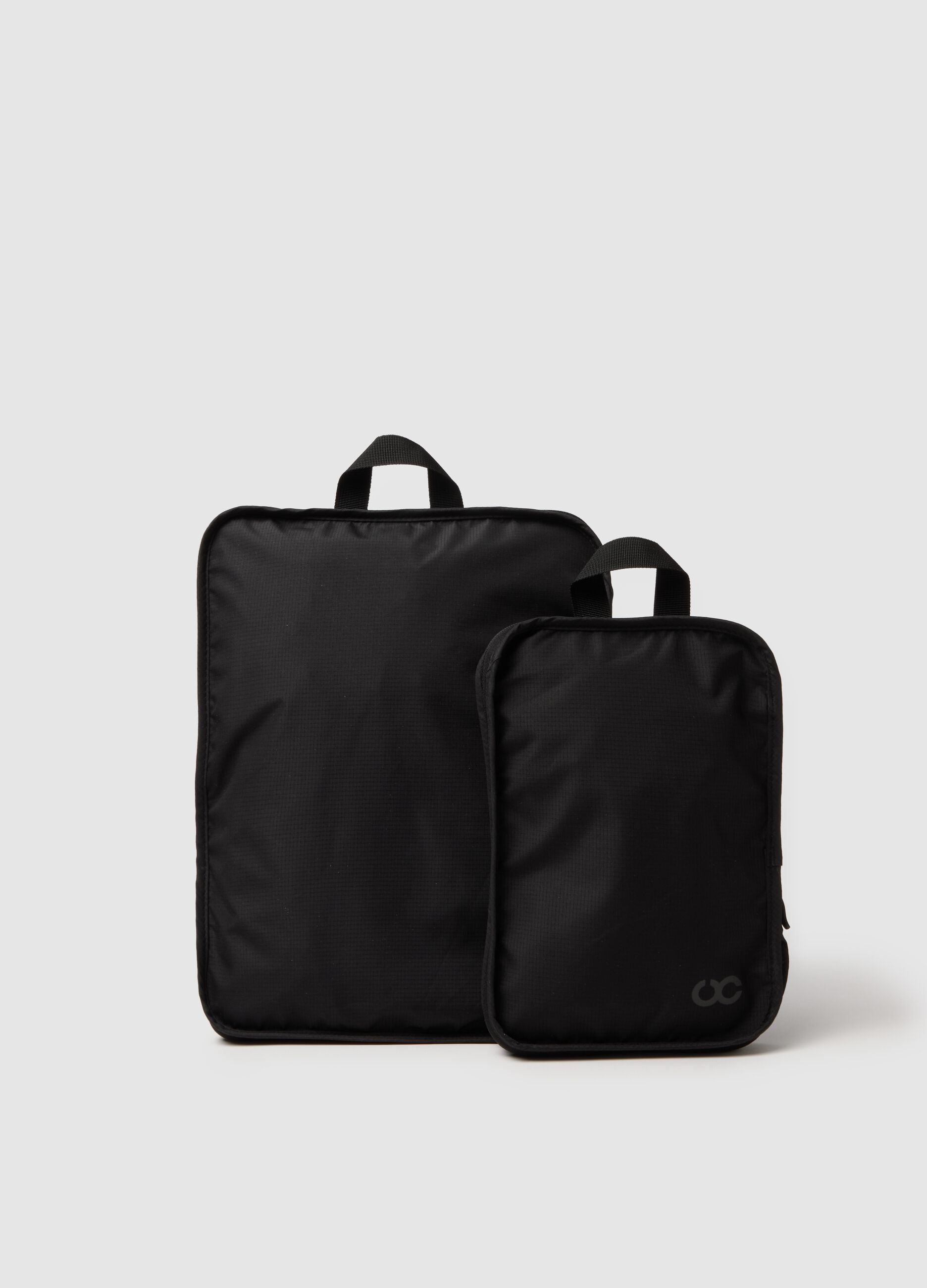 Compact Design Black Utility Shoulder Bag